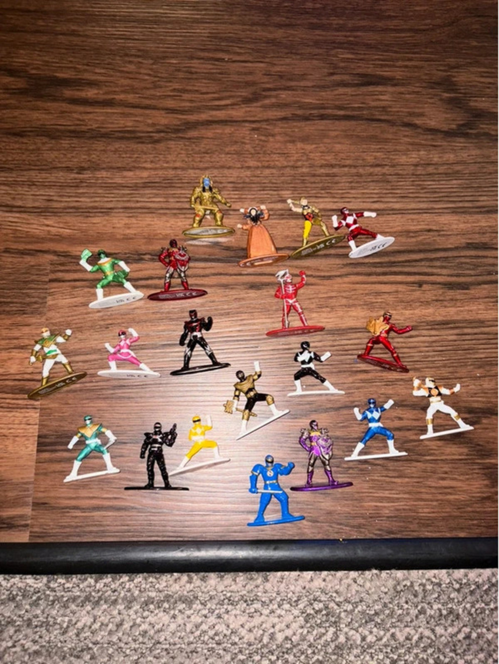 Power Rangers Nano Metalfigs Mini-Figures Jada DieCast 20 VGC